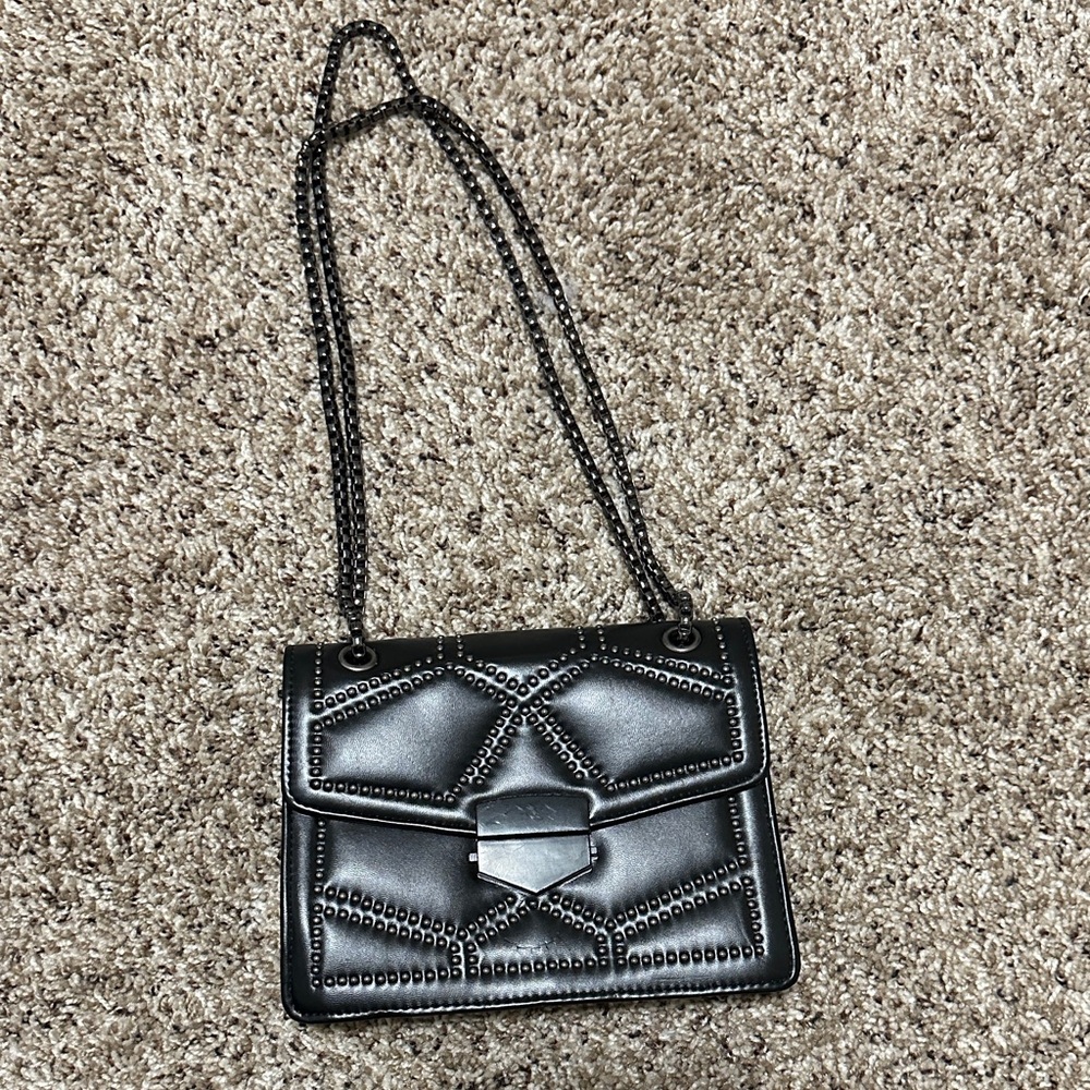 Elegant Black Studded Women's Bag
